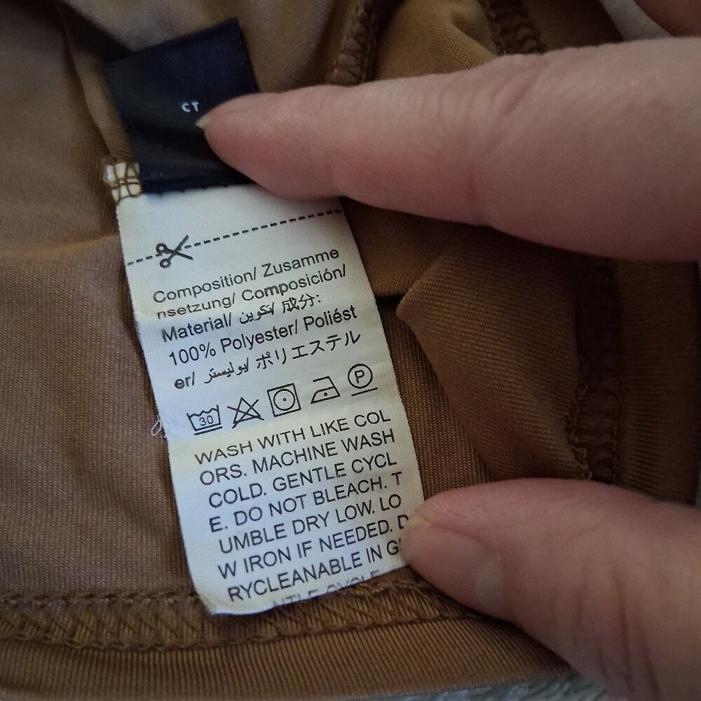 SHEIN Women's Size XL (12) Brown Two Piece Crop Tank & Shorts Set - Picture 5 of 13